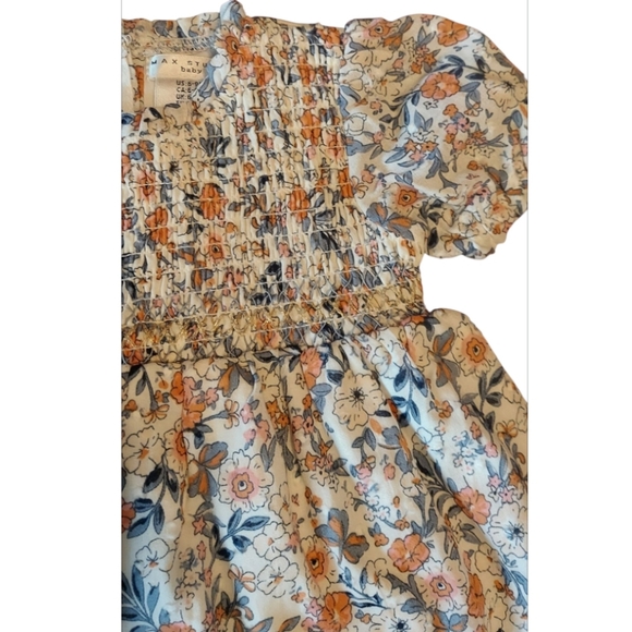 NWT Max Studio Baby Knit Cardigan, Dress, Beret, And Slippers Set ~sz 6-9M - Picture 3 of 10